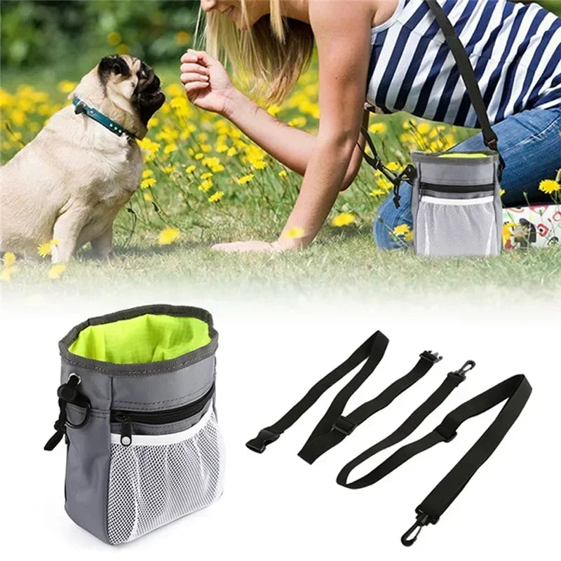 Leckerli-Umhängetasche für Hunde – Oxford & Nylon, 18×14×6cm, 3 Farben