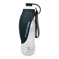 Tragbare Hundetrinkflasche 580ml – Silikon-Reisenapf mit Blattdesign für unterwegs