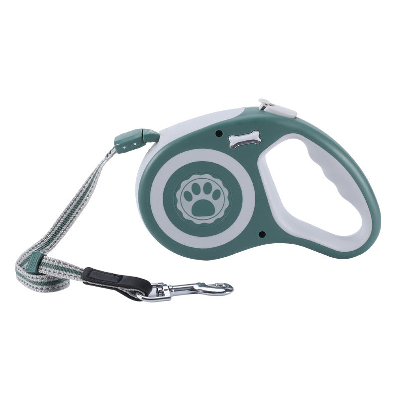 Einziehbare Nylon-Hundeleine für kleine & mittlere Hunde – ABS-Gehäuse, S & L, 3 Farben