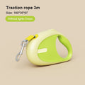 Einziehbare Hundeleine 3m – für kleine Hunde & Katzen, ABS+Nylon