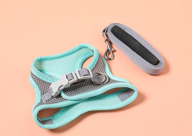 No-Pull Hundegeschirr Weste – reflektierend, atmungsaktiv, S–XL, 3 Farben