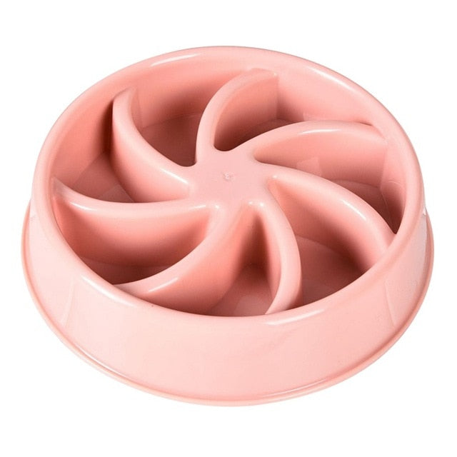 Slow-Feeder Napf – Windmühlen-Design, Rutschfest, 100ml, 3 Farben