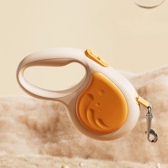 Einziehbare Hundeleine Nylon – automatisch, 3 m / 5 m, 3 Farben, für kleine & mittlere Hunde & Katzen