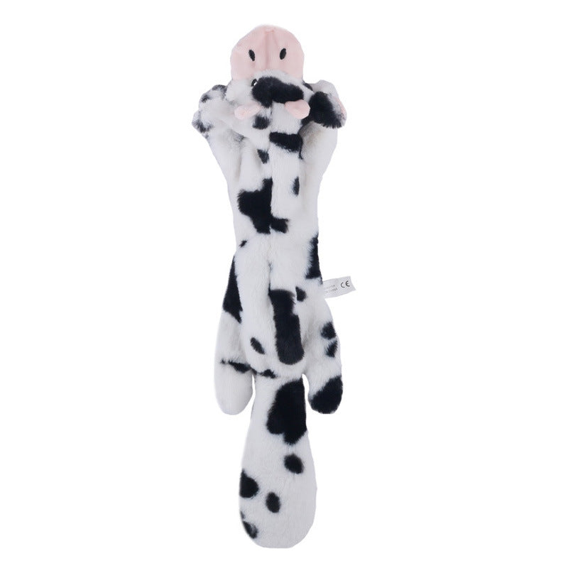 Plüsch-Tierspielzeug für Hunde – 45 cm, 2 Quietscher & 7 Tiermotive