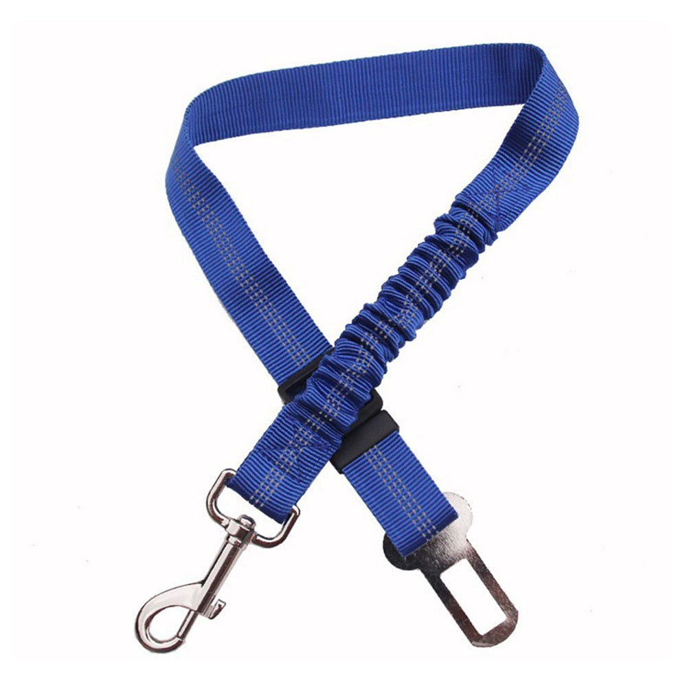 Elastischer Hunde-Autosicherheitsgurt – reflektierend, 4 Farben