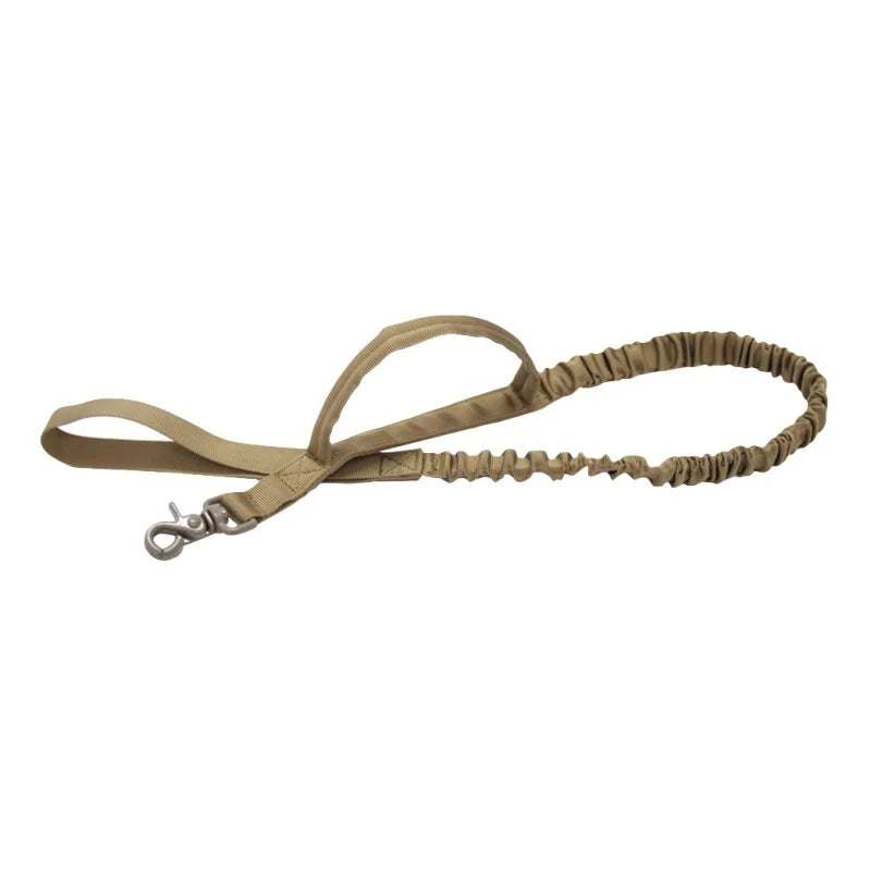 Taktische Hundeleine für Training & Outdoor – Nylon, Militärschnalle, 97+150 cm, 3 Farben