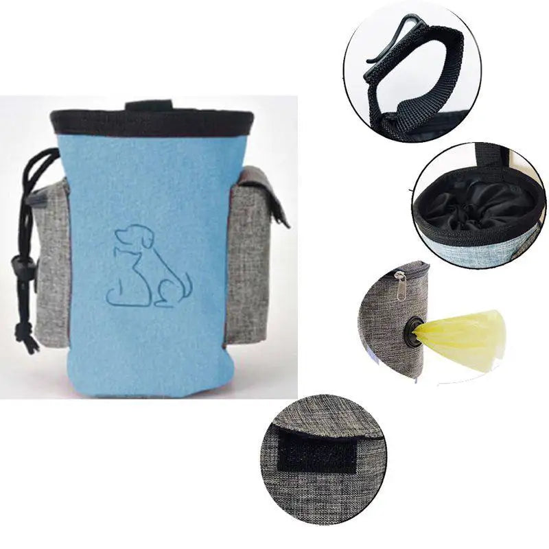 Leckerli-Gürteltasche für Hunde – Oxford/Polyester, 3 Farben, 13×13×17,5cm