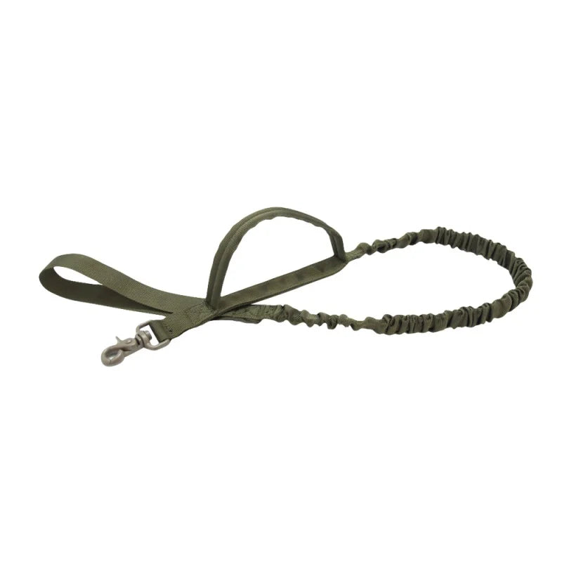 Taktische Hundeleine für Training & Outdoor – Nylon, Militärschnalle, 97+150 cm, 3 Farben