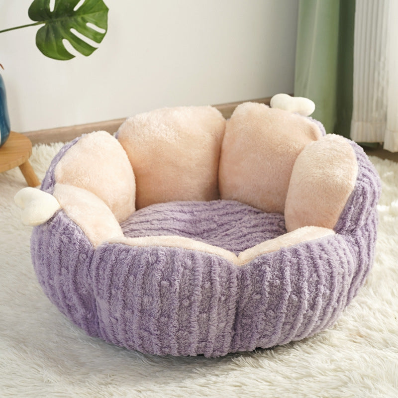 Kaktus-Kuschelbett für Hunde – Weich, Warm & Ganzjährig