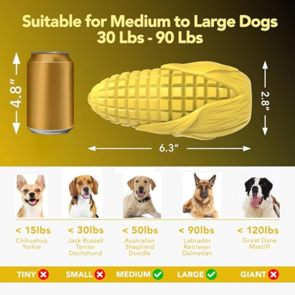 Mais-Kaustab für Hunde – Quietscher, Zahnpflege & Speckduft