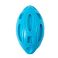 Quietschender Gummi-Rugby-Ball für Hunde – bissfest, abriebfest & interaktiv