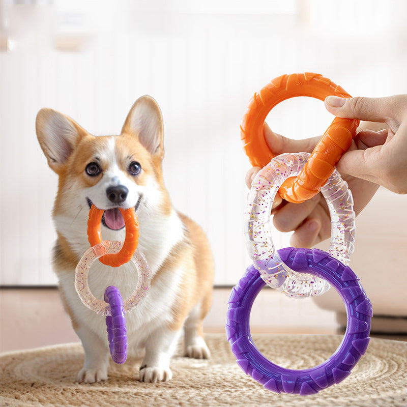 Schwimmender Frisbee-Ring für Hunde – Wasser- & Apportierspielzeug
