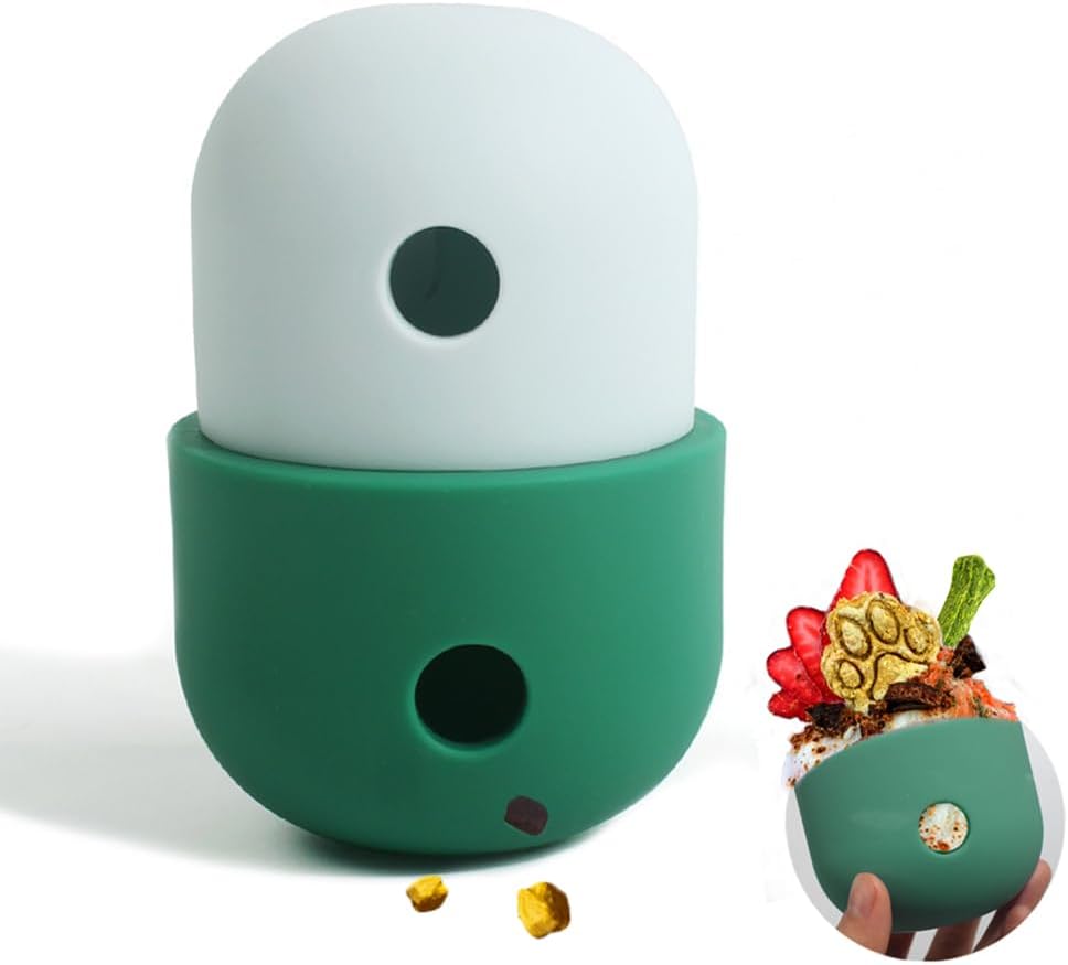 Rollender Leckerli-Ball für Hunde – Silikon, Slow Feeder & IQ-Training