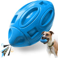 Quietscher-Kauball aus Naturkautschuk für Hunde – Robust & Langlebig | Blau / Grün / Orange