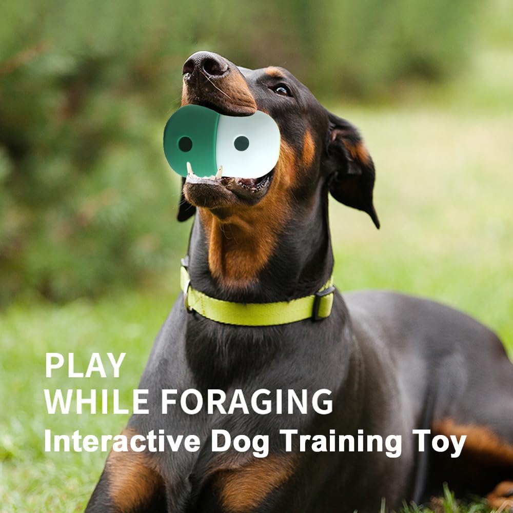 Rollender Leckerli-Ball für Hunde – Silikon, Slow Feeder & IQ-Training