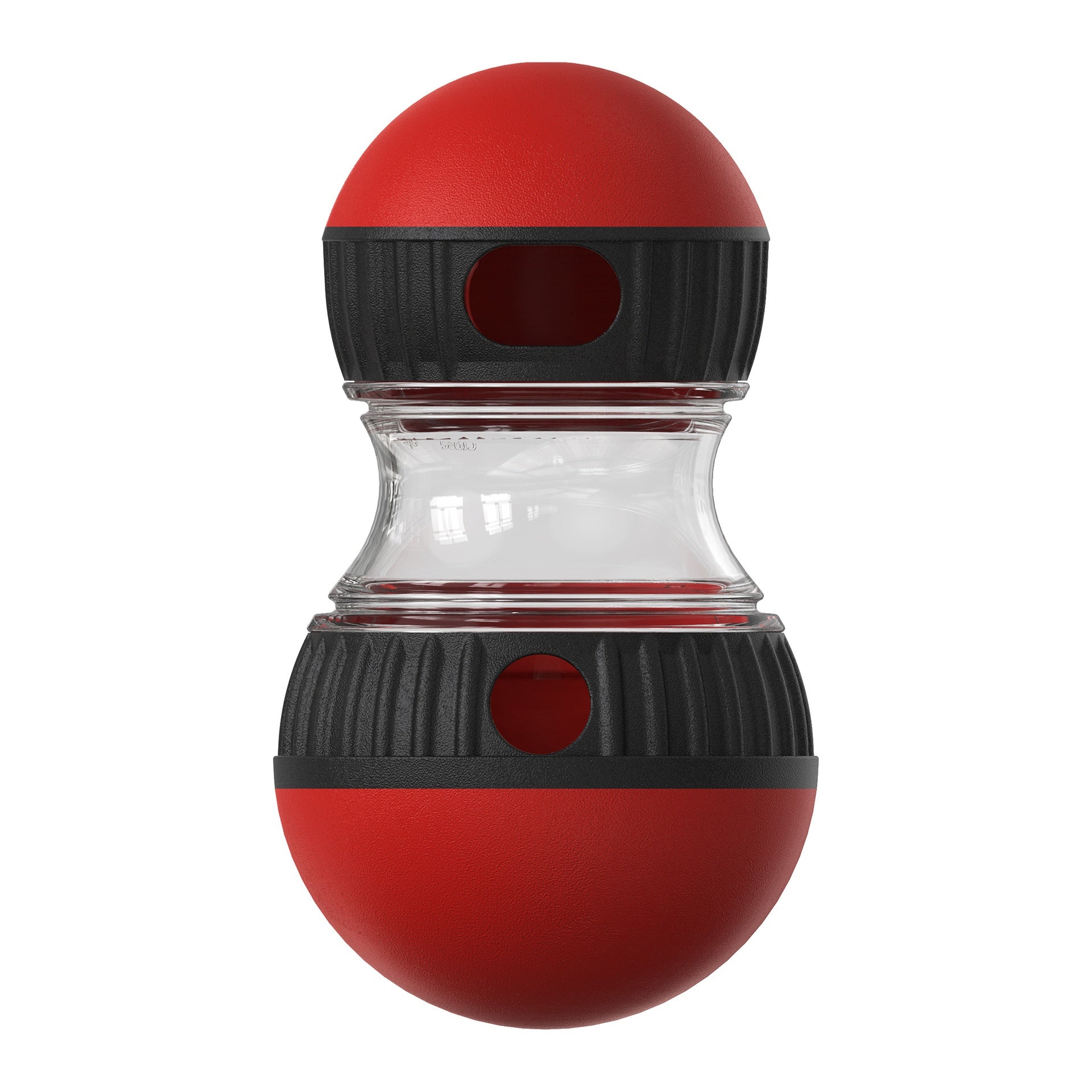 Futterball Tumbler für Hunde – Slow Feeder & Intelligenzspielzeug | Blau / Rot / Set