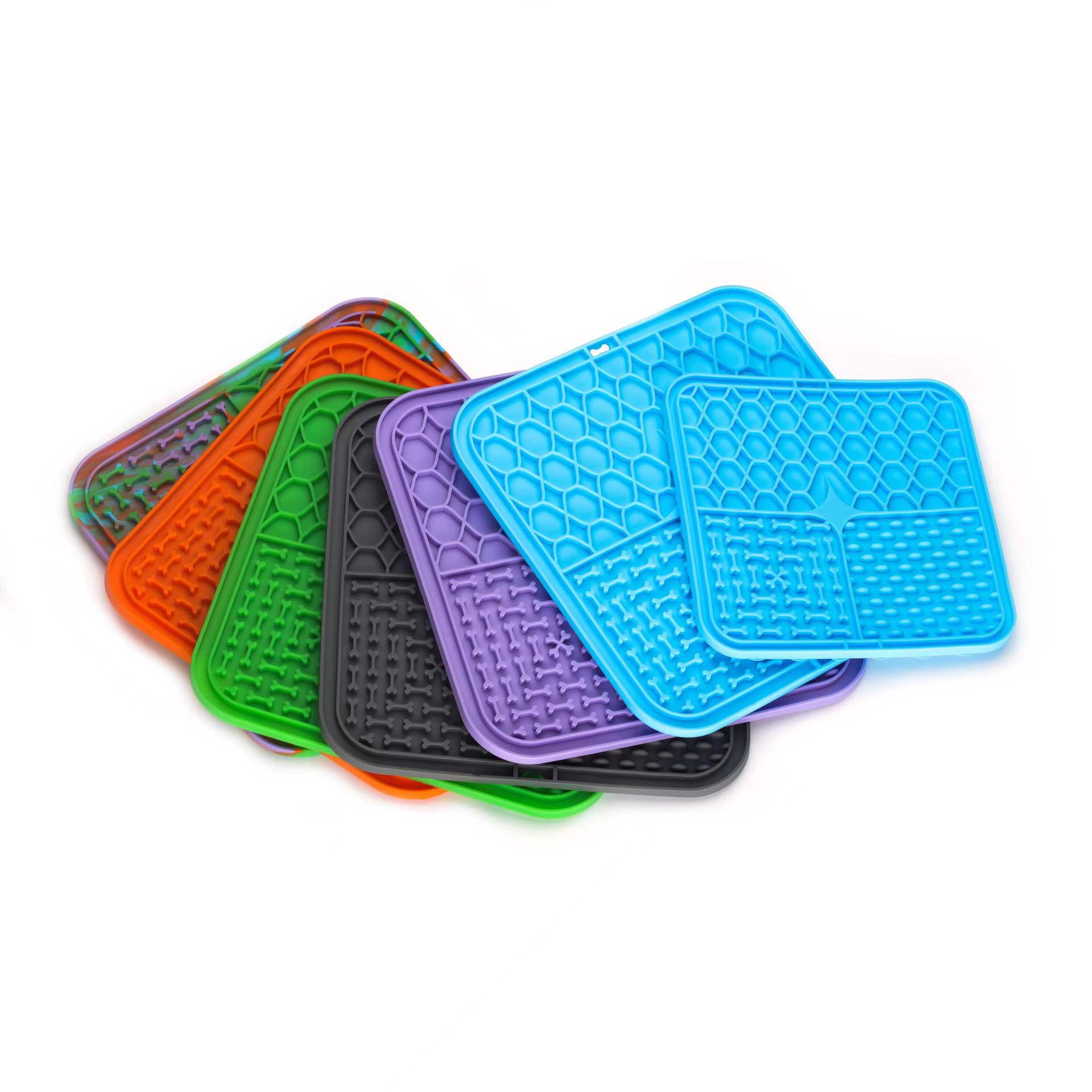 Silikon-Leckpad mit Saugnapf für Hunde – 15cm oder 20cm, Anti-Schling