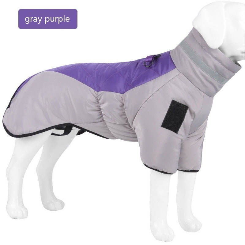 Warmer Wintermantel für Hunde – wasserabweisend, gefüttert, XL bis 6XL