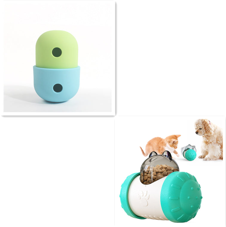 2-in-1 Silikon Futterball & Kauspielzeug für Hunde