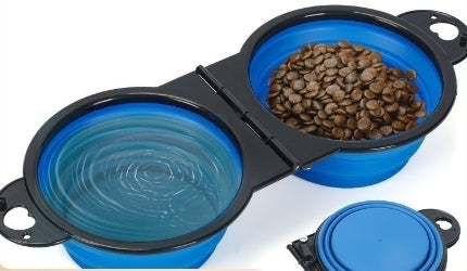 Faltbarer Silikon-Reisenapf für Hunde – portabel, leicht & in 6 Farben