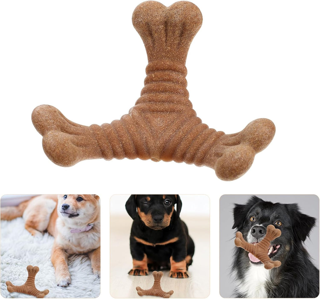 Nylon Kaustab für Hunde – Zahnpflege & Intelligenzspielzeug (3 Formen)