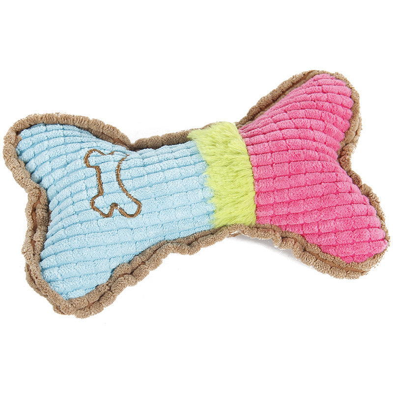 Plüsch Quietschspielzeug für Hunde – Kauen, Beißen & Spaß