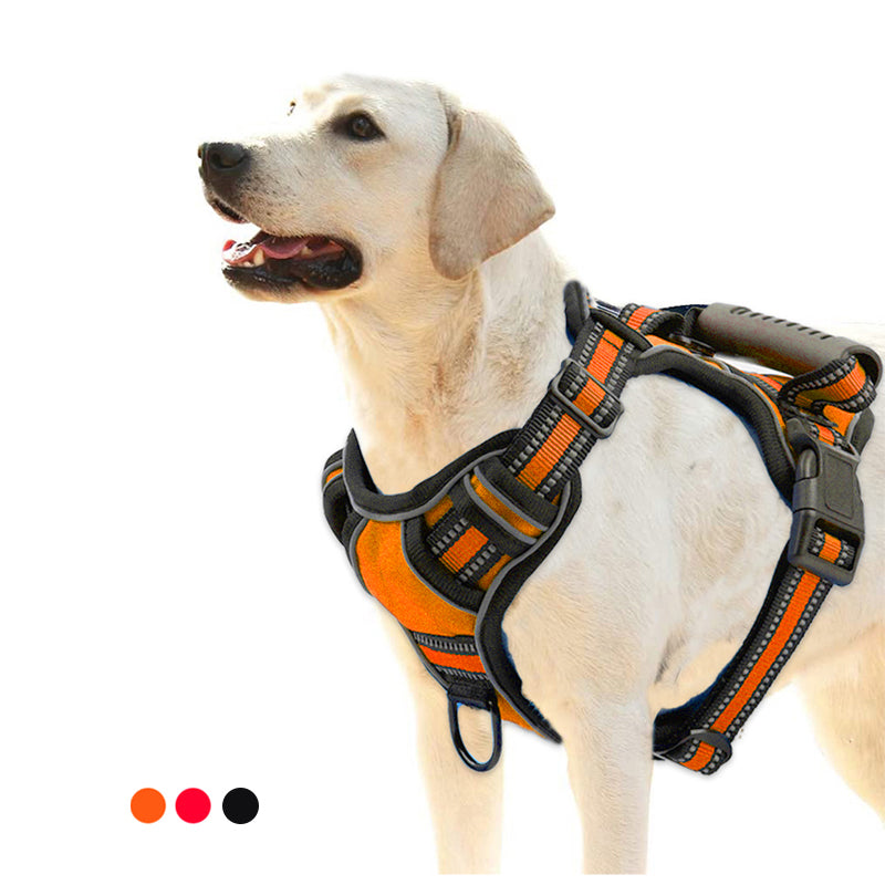 No-Pull Hundegeschirr – atmungsaktiv, reflektierend, S bis XL