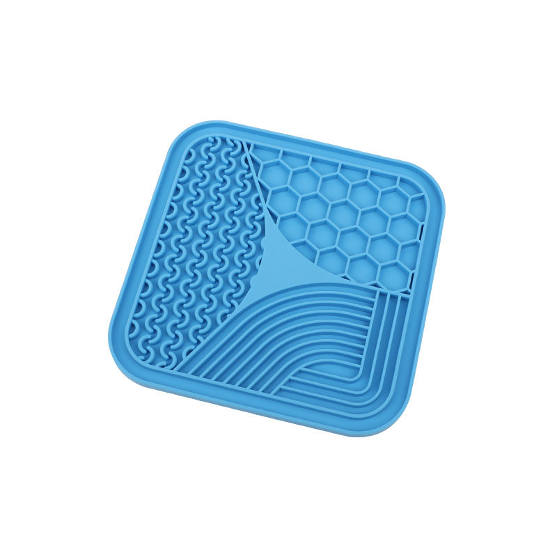 Flaches Silikon-Leckpad für Hunde – Anti-Schling, S (15cm) oder L (20,8cm)