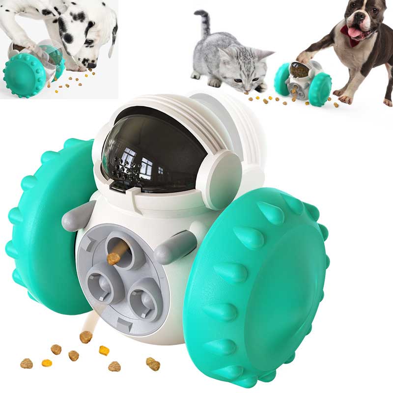 Intelligenzball Futterball Tumbler – Interaktives Slow-Feeder Hundespielzeug