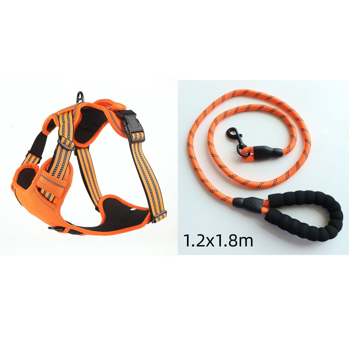 No-Pull Hundegeschirr – atmungsaktiv, reflektierend, S bis XL