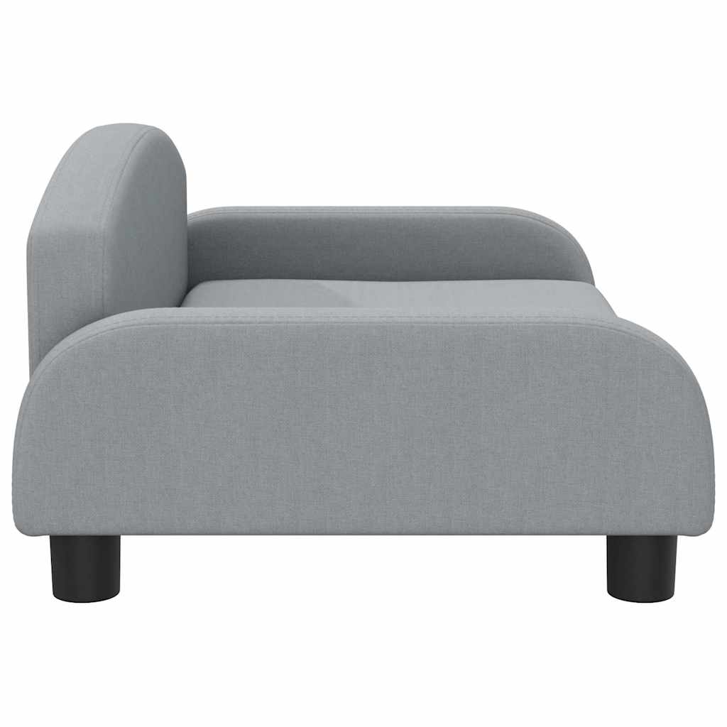 Hundesofa mit Holzrahmen – 70x45x30 cm, Schaumstoff & bis 50 kg belastbar
