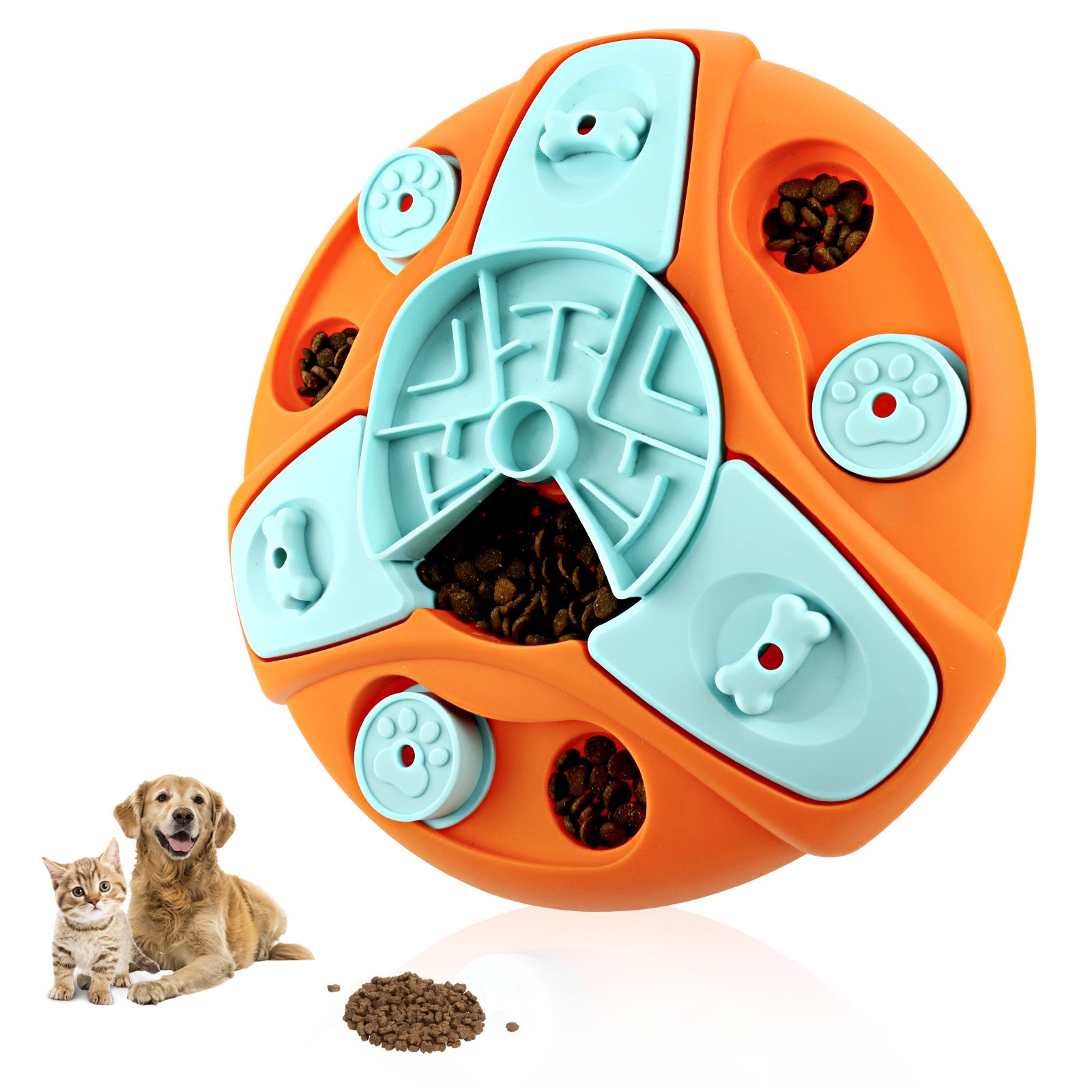 Interaktives Puzzle-Spielzeug für Hunde – Slow Feeder & IQ-Training