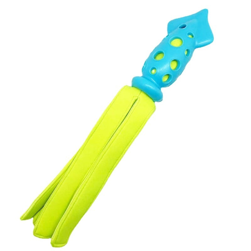 Tintenfisch Quietschspielzeug – Kauspielzeug & Zahnpflege für Hunde