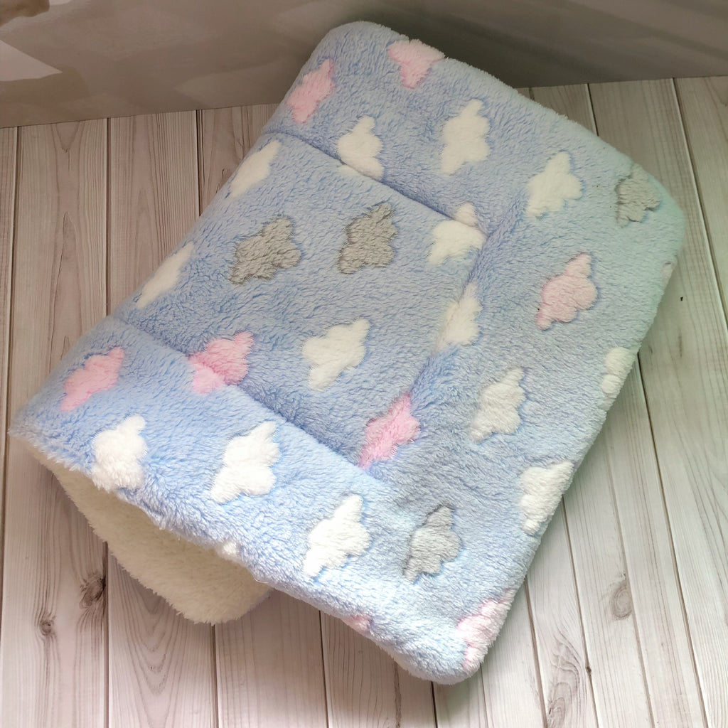 Bunte Hundedecke – dick & kuschelig, 9 Muster, S–XL