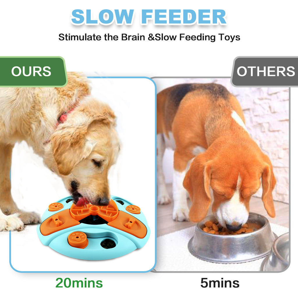 Interaktives Puzzle-Spielzeug für Hunde – Slow Feeder & IQ-Training