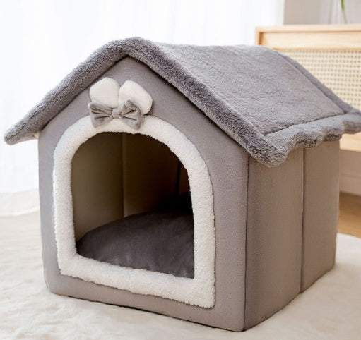 Faltbares Hundehaus & Hundehöhle – selbstwärmend, 13 Designs, S–L